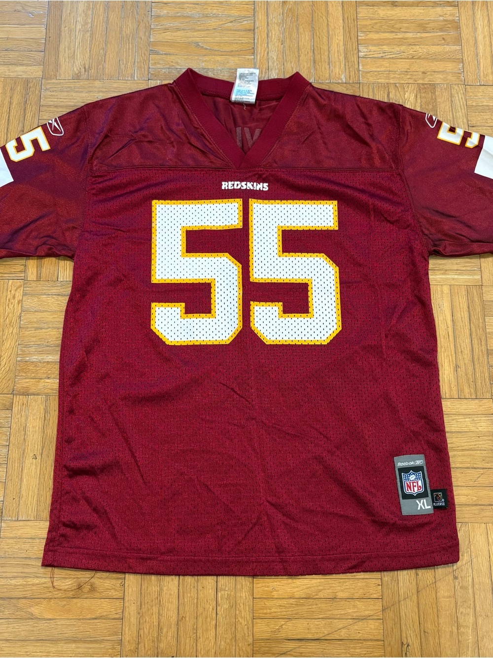 Vintage Reebok Washington Redskins #55 Jason Taylor Jersey